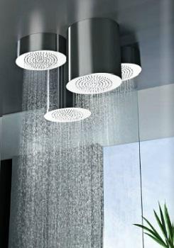 Rubinetterie e soffioni di design in bagno: Gessi, Tondo